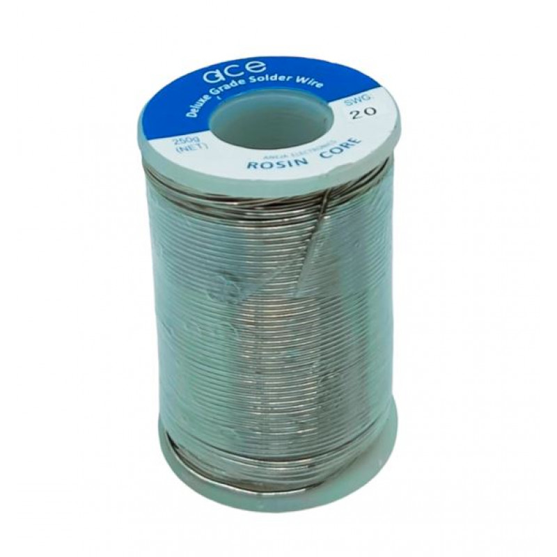 ACE 250gm 20 Gauge (Deluxe) Grade Rosin Core Solder Wire buy online at Low Price in India