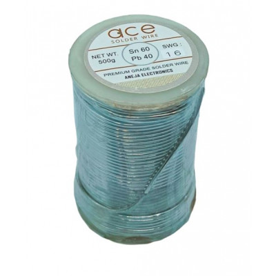ACE 500gm 16 Gauge (Premium) 60/40 Grade Solder Wire