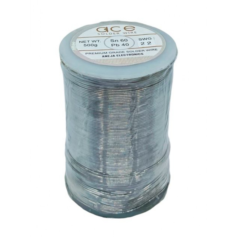 ACE 500gm 22 Gauge (Premium) 60/40 Grade Solder Wire buy online at Low