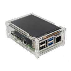 Acrylic Case Suitable for Raspberry Pi4 and 3.5 inch LCD