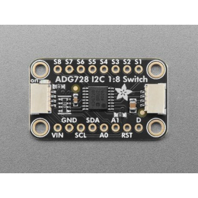 Adafruit ADG728 1-to-8 Analog Matrix Switch Stemma QT