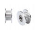 Aluminum GT2 Timing Idler Pulley For 6mm Belt 20 Tooth 5mm Bore - 2 Pieces Pack
