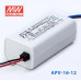 APV-16-12 Mean Well SMPS - 12V 1.25A 15W LED Power Supply