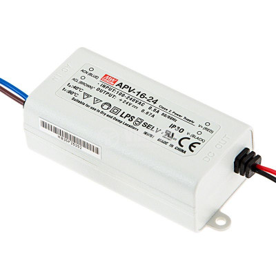 APV-16-24 Mean Well SMPS - 24V 0.67A 16.08W LED Power Supply