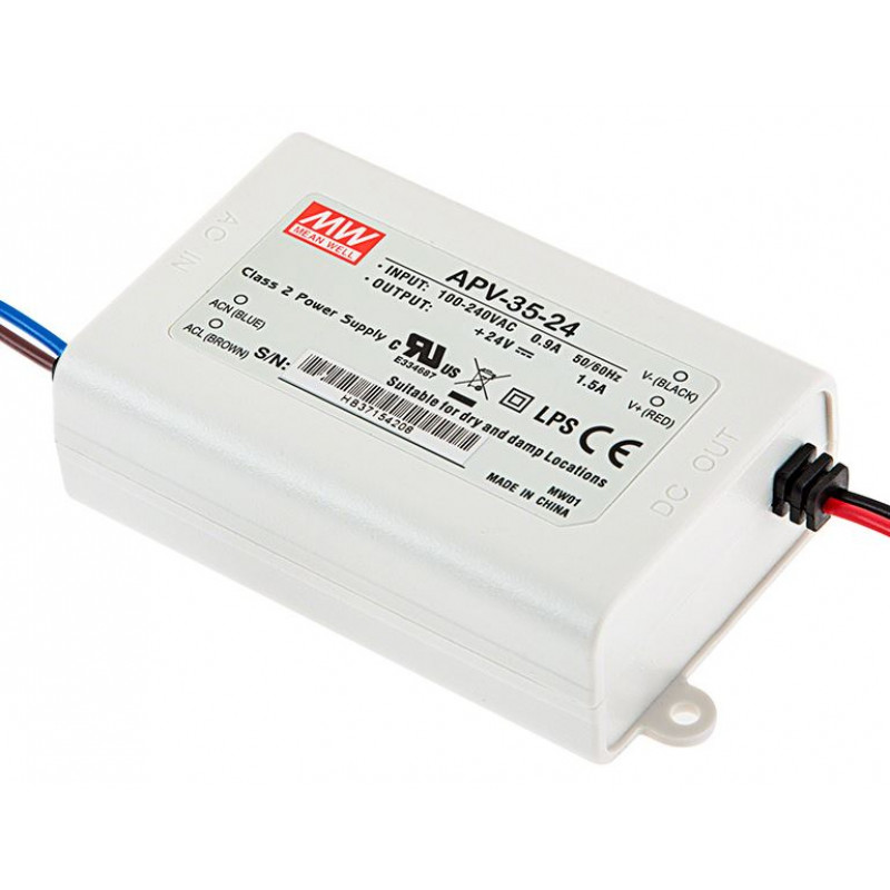Transformateur LED 24/15 W DC 24 V