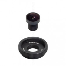 Arducam 120 Degree Wide Angle 1/2.3inch M12 Lens with Lens Adapter for Raspberry Pi High Quality Camera