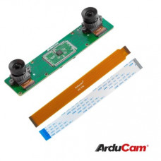 Arducam 1MPx2 Stereo Camera for Raspberry Pi, Nvidia Jetson Nano/Xavier NX, Dual OV9281 Monochrome Global Shutter Camera Module