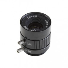 Arducam CS-Mount Lens for Raspberry Pi HQ Camera, 16mm Focal Length with Manual Focus and Adjustable Aperture