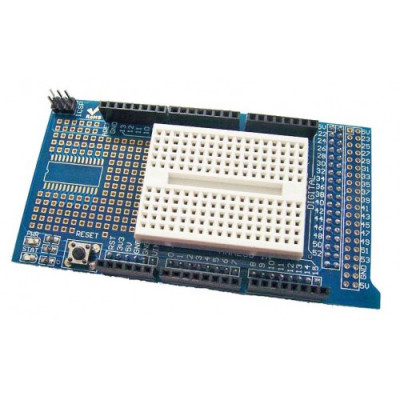 Proto Shield (Prototype) V3.0 for Arduino Mega with mini Breadboard