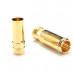 AS150 Anti Spark Self Insulating Gold Plated Bullet Connector - RED - 4 Pieces pack
