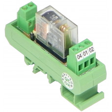 AS361-24V-OE Shavison 1 Channel 24V Solid State Relay Module 230V 5A with Reverse Blocking Diode and Led Indicator