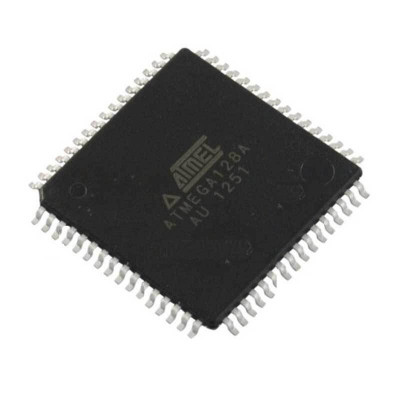 ATMEGA128A - AU Microcontroller  - (SMD TQFP Package) - 8-Bit 64 Pin 128K Flash Microcontroller