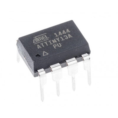 ATtiny13A Microcontroller - 8-bit DIP-8 AVR Microcontroller