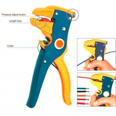 Automatic Hand Held Wire Stripper and Cutter