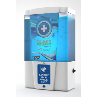 Automatic Touch Free Hand Sanitizer Dispenser - 1800ml Wall Mounted 