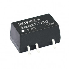 B0305XT-1WR2 Mornsun 3.3V to 5V DC-DC Converter 1W Power Supply Module - Compact SMD Package