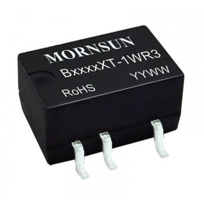 B0503XT-1WR3 Mornsun 5V to 3.3V DC-DC Converter 1W Power Supply Module - Compact SMD Package B0503XT-1WR3 Mornsun 5V to 3.3V DC-DC Converter 1W Power Supply Module - Compact SMD Package