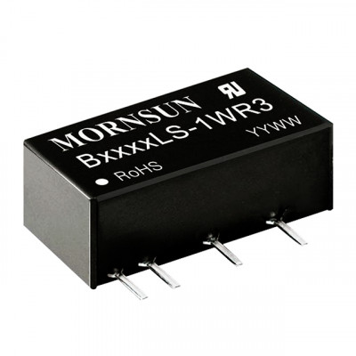 B0505LS-1WR3 Mornsun 5V to 5V DC-DC Converter 1W Power Supply Module - SIP Package