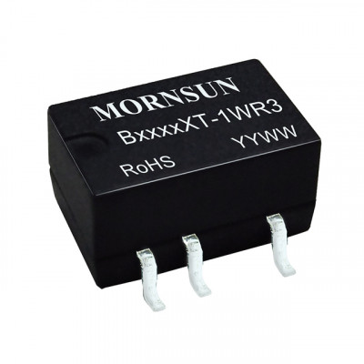 B0515XT-1WR3 Mornsun 5V to 15V DC-DC Converter 1W Power Supply Module - Compact SMD Package