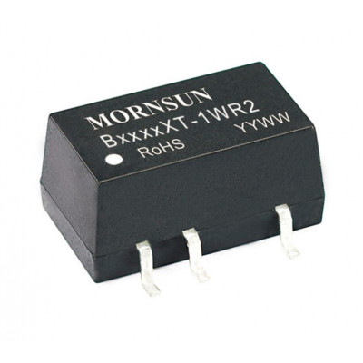 B1515XT-1WR2 Mornsun 15V to 15V DC-DC Converter 1W Power Supply Module - Compact SMD Package B1515XT-1WR2 Mornsun 15V to 15V DC-DC Converter 1W Power Supply Module - Compact SMD Package