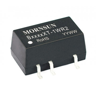B2403XT-1WR2 Mornsun 24V to 3.3V DC-DC Converter 1W Power Supply Module - Compact SMD Package