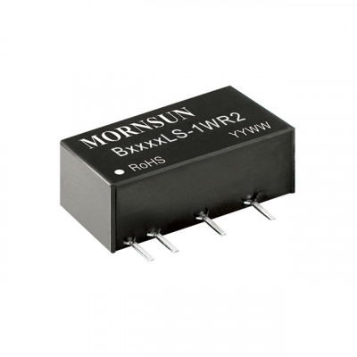 B2405LS-1WR2 Mornsun 24V to 5V DC-DC Converter 1W Power Supply Module - Ultra Compact SIP Package