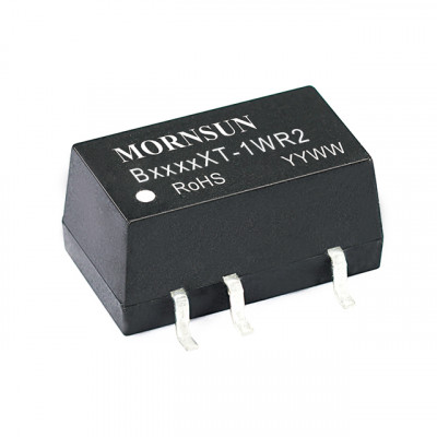 B2405XT-1WR2 Mornsun 24V to 5V DC-DC Converter 1W Power Supply Module - Compact SMD Package