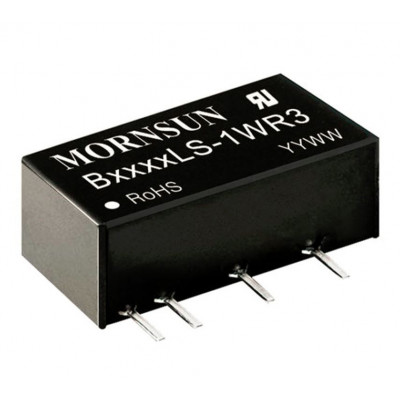 B2415LS-1WR2 Mornsun 24V to 15V DC-DC Converter 1W Power Supply Module - Ultra Compact SIP Package B2415LS-1WR2 Mornsun 24V to 15V DC-DC Converter 1W Power Supply Module - Ultra Compact SIP Package