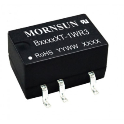 B2415XT-1WR3 Mornsun 24V to 15V DC-DC Converter 1W Power Supply Module - Compact SMD Package B2415XT-1WR3 Mornsun 24V to 15V DC-DC Converter 1W Power Supply Module - Compact SMD Package