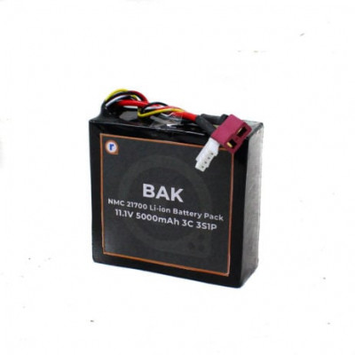 BAK NMC 21700 11.1V 5000mAh 3C 3S1P Li-ion Battery Pack BAK NMC 21700 11.1V 5000mAh 3C 3S1P Li-ion Battery Pack