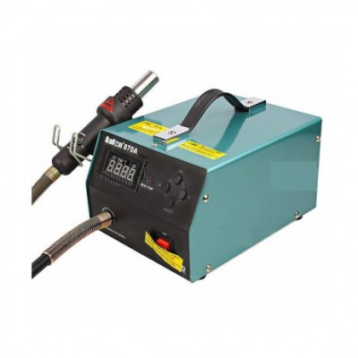Bakon 700W BK870A Digital Display Hot Air SMD Rework Station for Motherboard PCB Welding Repair ( Multicolour )