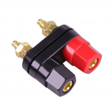 Banana plugs Couple Terminals Red Black Connector Amplifier Terminal