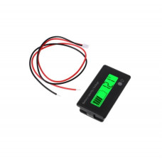 12V-84V Battery Power Display Meter Lithium Battery Lead-acid Battery Power Display GY-6GS Green 12V Lead-Acid