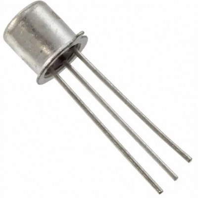 BC107 NPN General Purpose Transistor 45V 200mA TO-18 Metal Package