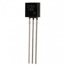 BC182L NPN General Purpose Amplifier Transistor 50V 100mA TO-92 Package