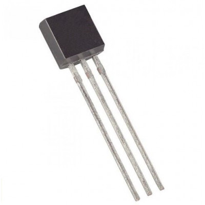 BC187 PNP Small Signal Transistor 25V 150mA TO-92 Package - 5 Pieces Pack