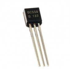BC559 PNP General Purpose Transistor 30V 100mA TO-92 Package - 5 Pieces Pack