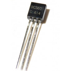 BC560 PNP General Purpose Transistor 45V 100mA TO-92 Package - 5 Pieces Pack-image-37