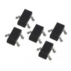 BC807 - (SMD SOT-23 Package) - PNP General Purpose Transistor - 5 Pieces Pack