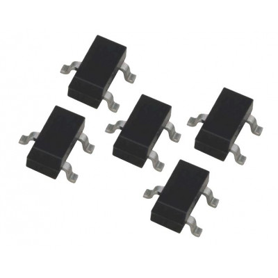 BC857 - (SMD SOT-23 Package) - PNP General Purpose Transistor - 5 Pieces Pack