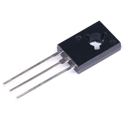 BD135 NPN Bipolar Medium Power Transistor 45V 1.5A TO-126 Package