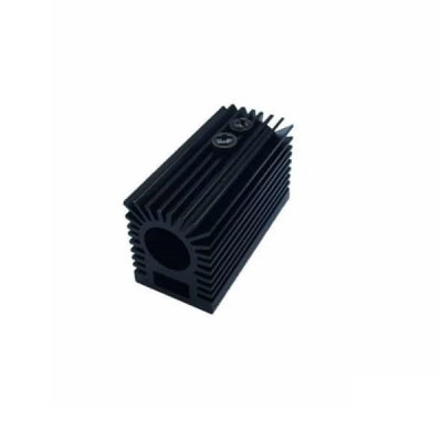 Black Aluminium Heat Sink Holder for 12mm Laser Module