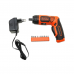 BLACK+DECKER BDCS36F-IN 3.6 V Li-Ion Cordless Screwdriver Kit with 10 Screwdriver Bits, 7 Torque Positions & LED Guiding Light BLACK+DECKER BDCS36F-IN 3.6 V Li-Ion Cordless Screwdriver Kit with 10 Screwdriver Bits, 7 Torque Positions & LED Guiding Light