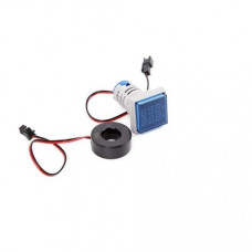 Blue AC50-500V 0-100A 22mm AD16-22FVA Square Cover LED Voltage/Current Dual Display Indicator with Transformer Blue AC50-500V 0-100A 22mm AD16-22FVA Square Cover LED Voltage/Current Dual Display Indicator with Transformer