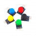 Blue Electronic Building Blocks Big Key Button Module High Level Output
