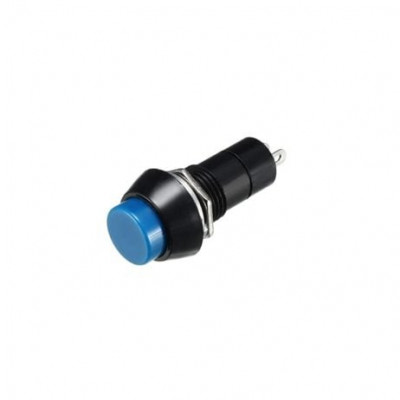 Blue PBS-11A 12MM 2PIN Self-Locking Round Plastic Push Button Switch Blue PBS-11A 12MM 2PIN Self-Locking Round Plastic Push Button Switch