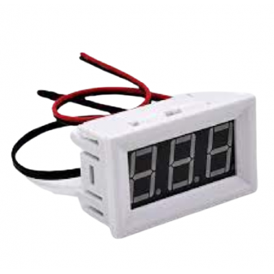 Blue Thermometer with White Case (-55 ~ 110 C, 4.5 15 V) Blue Thermometer with White Case (-55 ~ 110 C, 4.5 15 V)