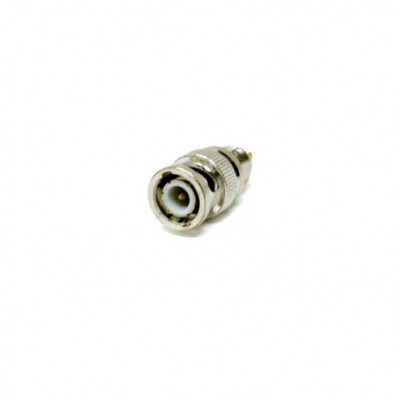 BNC Bulkhead Plug Connector Straight Solder Type For Coaxial Connector