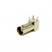 BNC Connector Female 50 Ohm Right Angled For PCB Mount