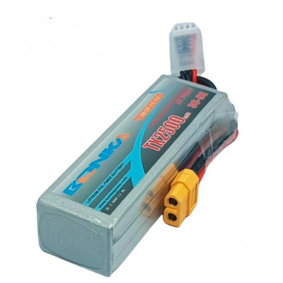 Bonka 11.1V Transmitter (TX) 2500mAh 3C 3S 1P Lipo Battery